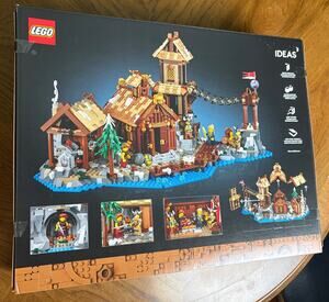 LEGO Ideas Viking Village 21343 Premium Display Model Retired NEW SEALED